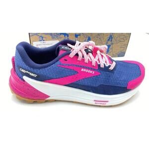 Brooks Sports Catamount 2 Trail Running Sneakers Blue And Pink Size 7 Women’s
